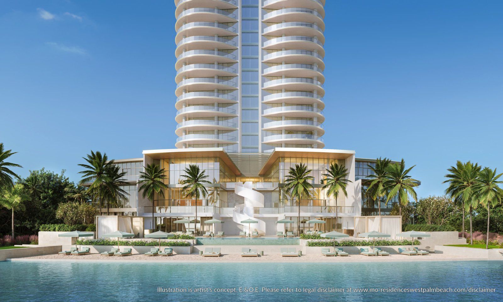 The tower from the Intracoastal