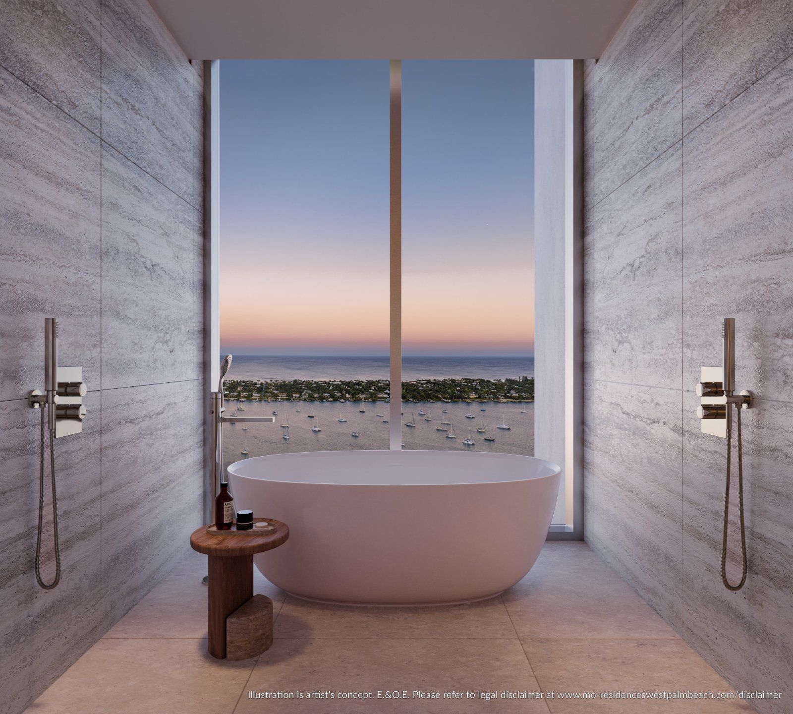 Primary bath with soaking tub