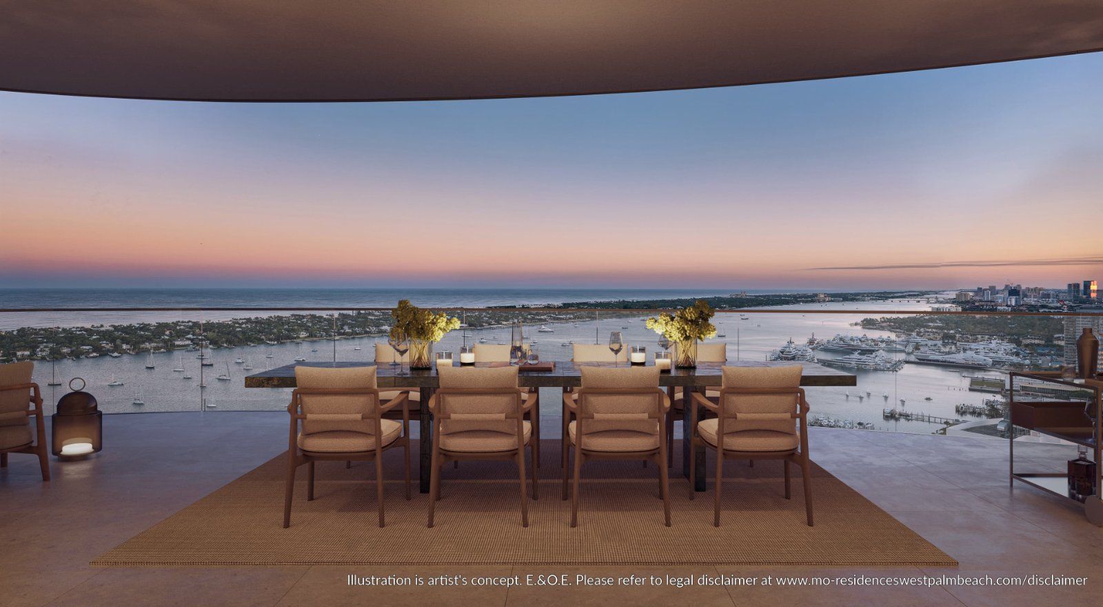 Terrace dining