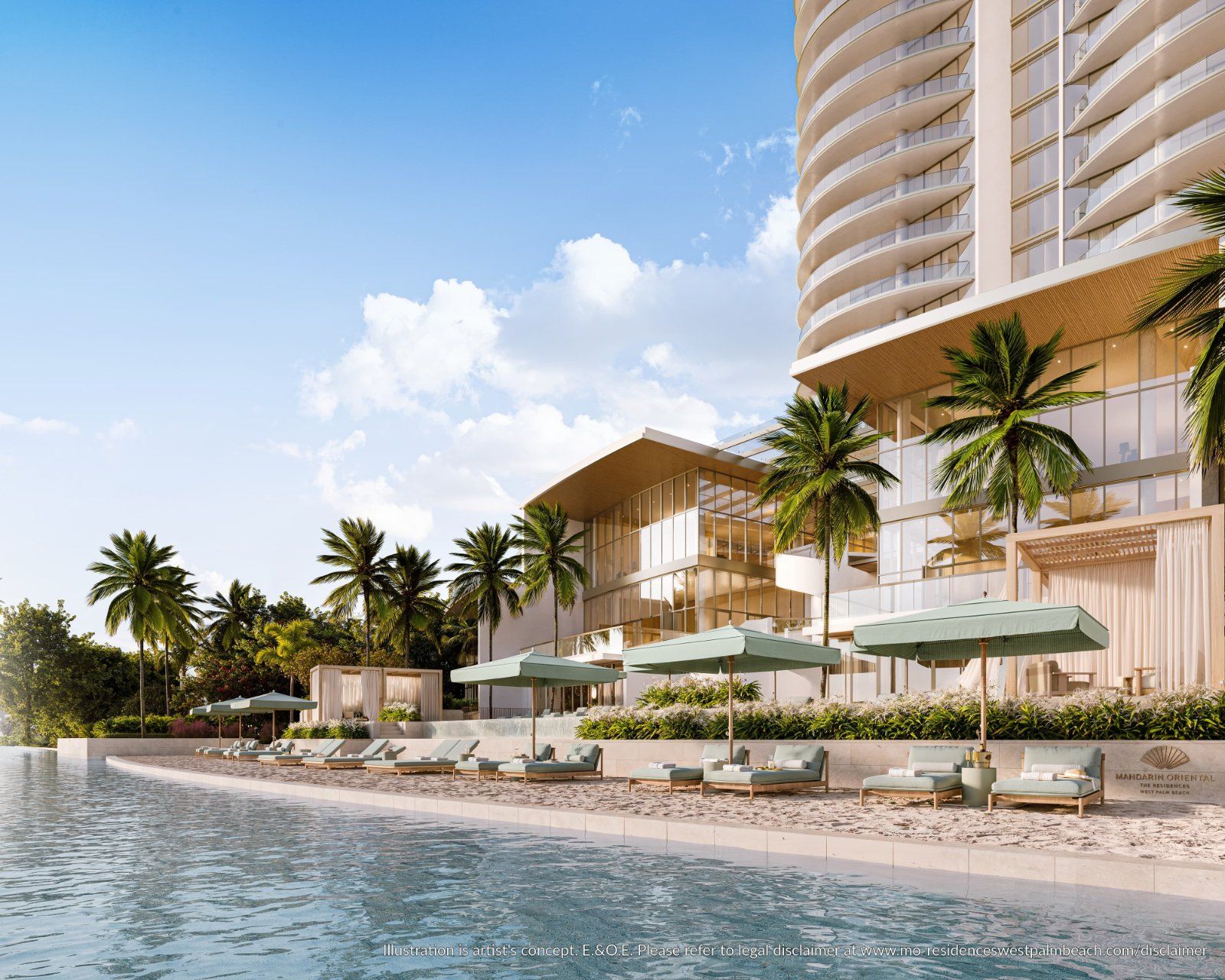 Waterfront lounge
